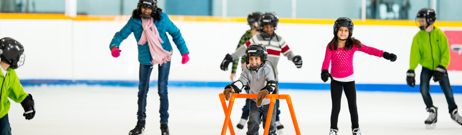 People skating