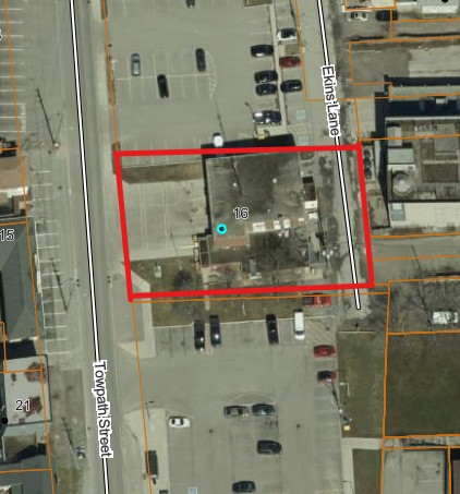 16 Towpath St. Aerial View