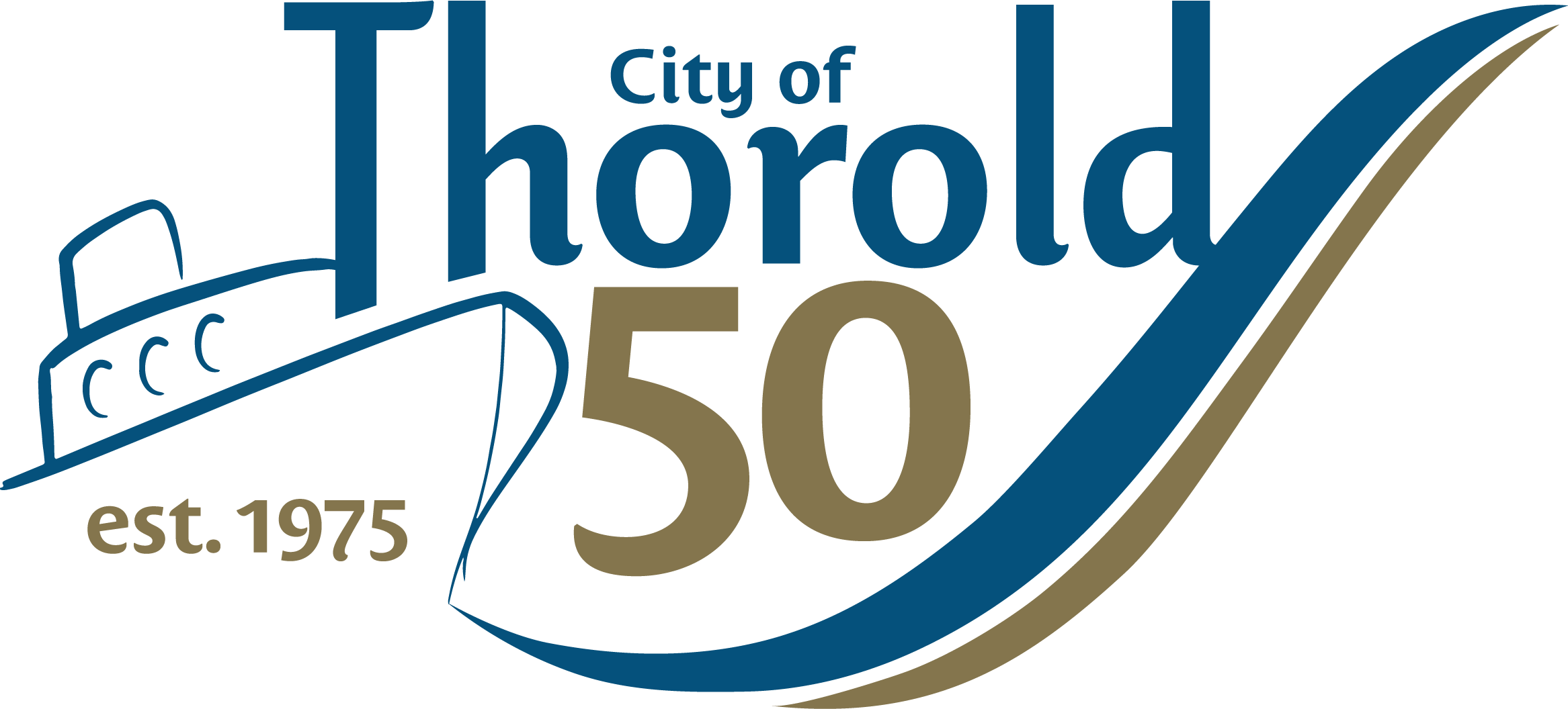 City of Thorold 50th Logo