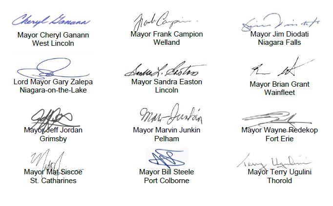 Mayors Sign